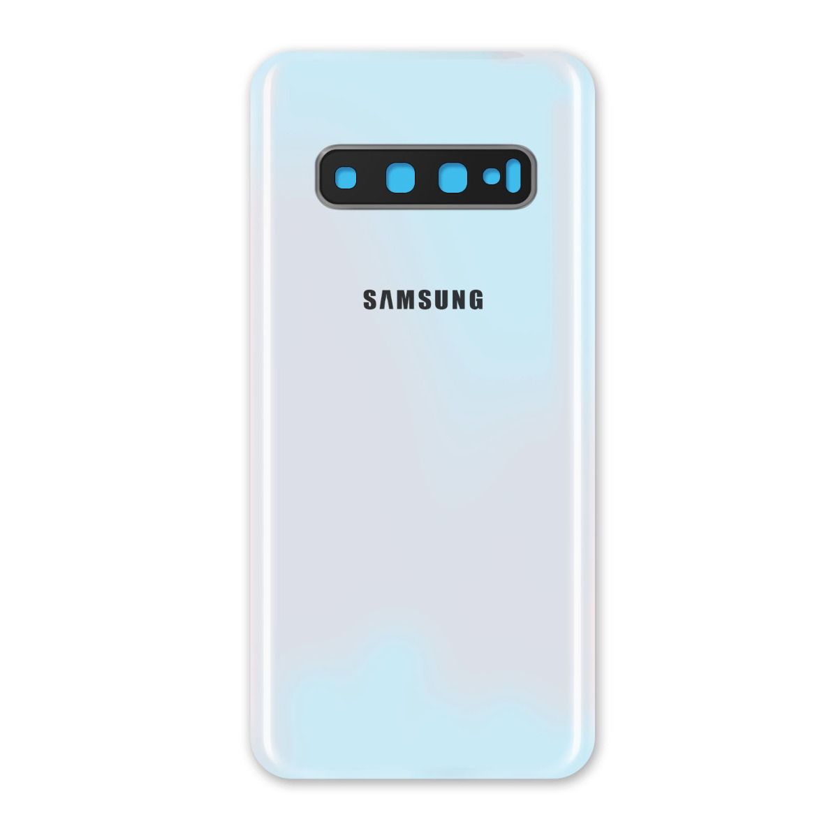 Samsung Galaxy S10 Baksida - Vit image 4