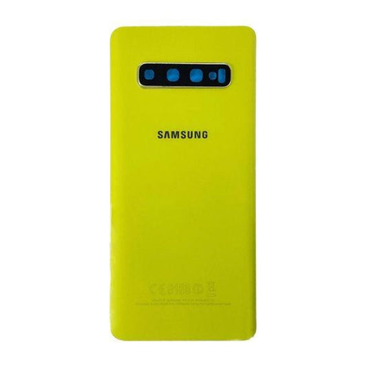 Samsung Galaxy S10 (SM-G973F) Baksida - Gul image 2