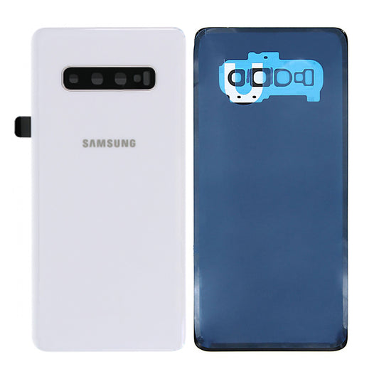 Samsung Galaxy S10 Plus Baksida - Vit image 1