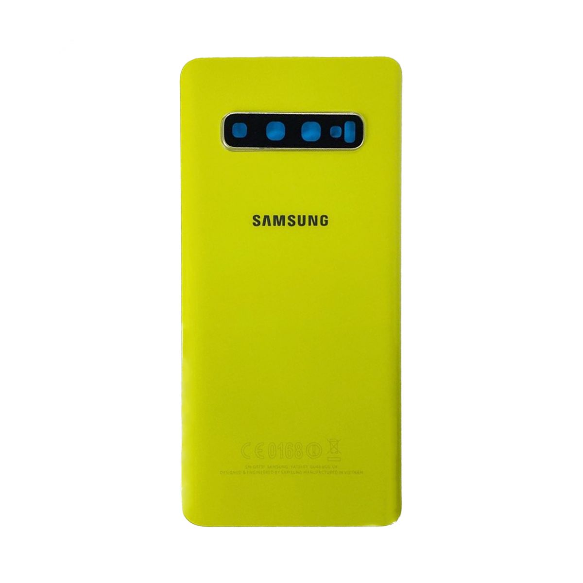 Samsung Galaxy S10 Plus Baksida - Gul image 2