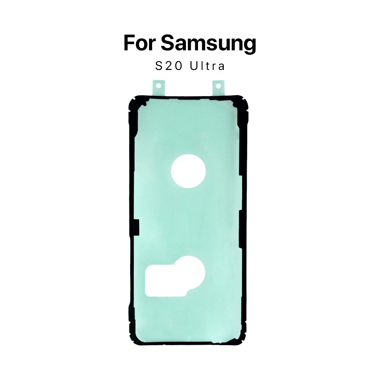 Samsung Galaxy S20 Ultra Självhäftande tejp för Baksida image 3