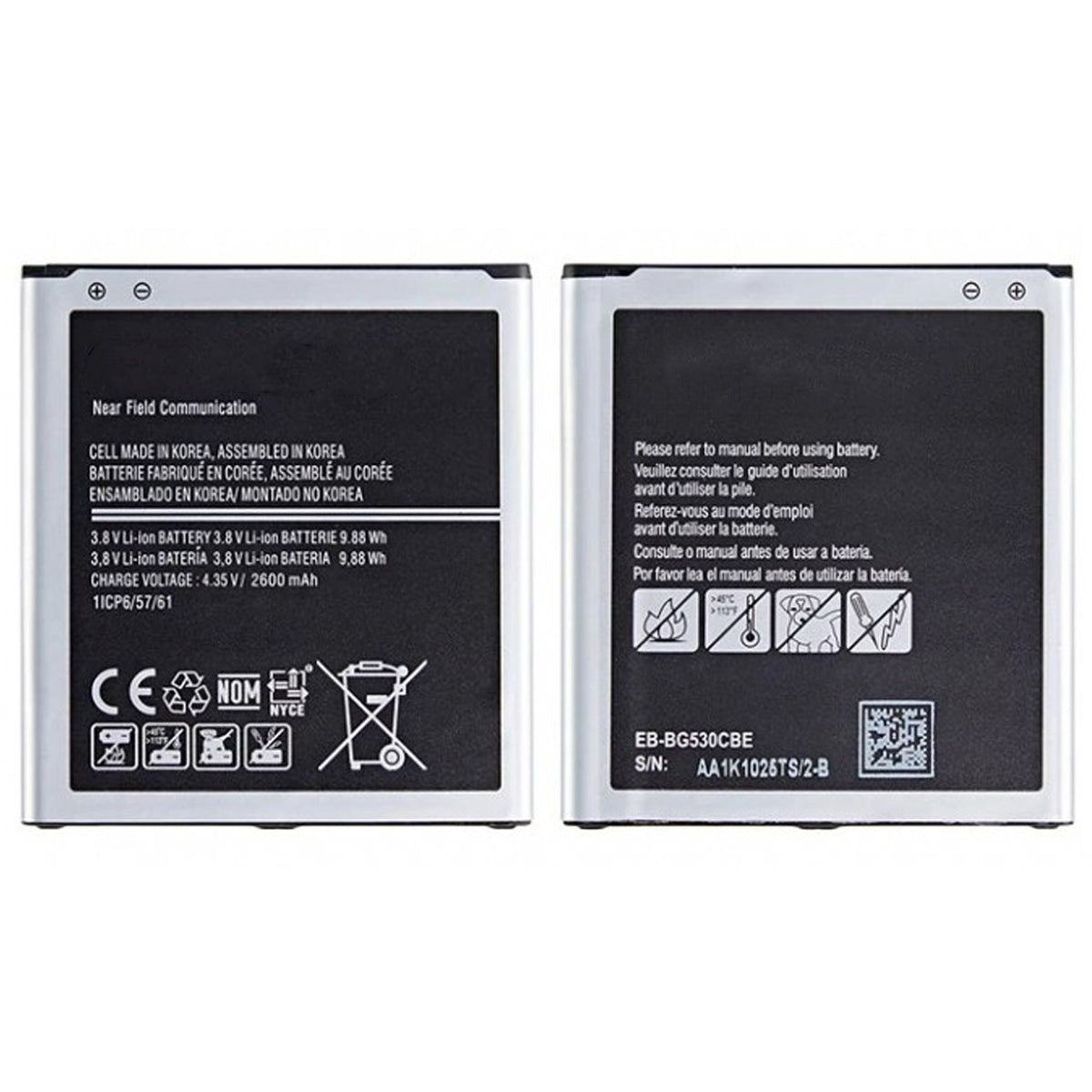 Samsung Galaxy J3 2016 Batteri image 1