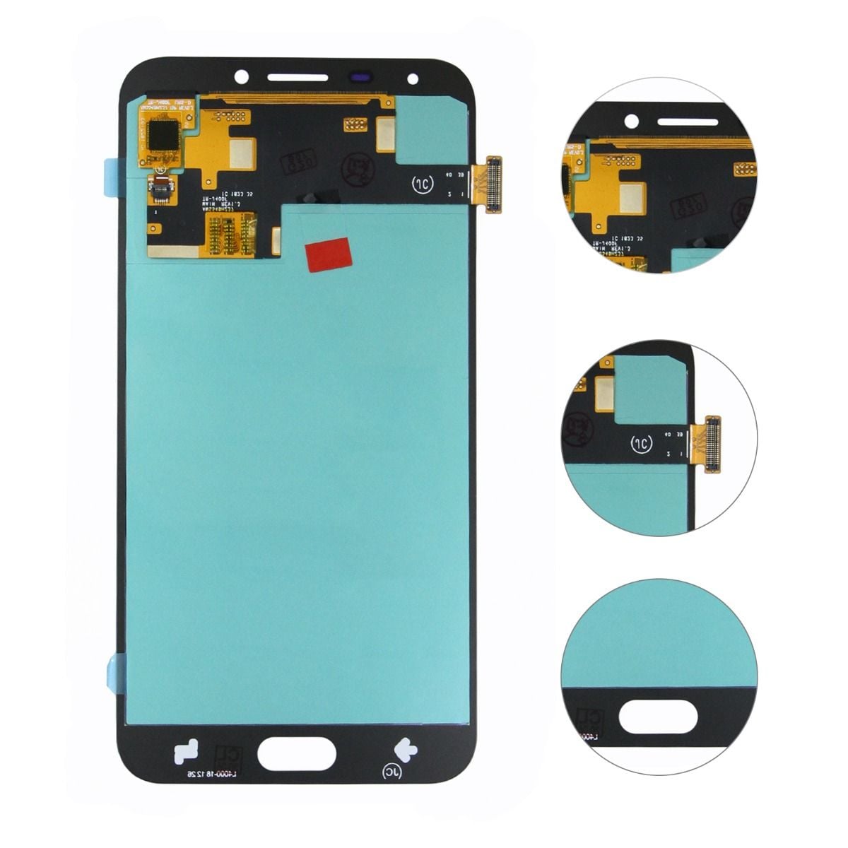 Samsung Galaxy J4 Skärm med LCD Display  - Svart image 3