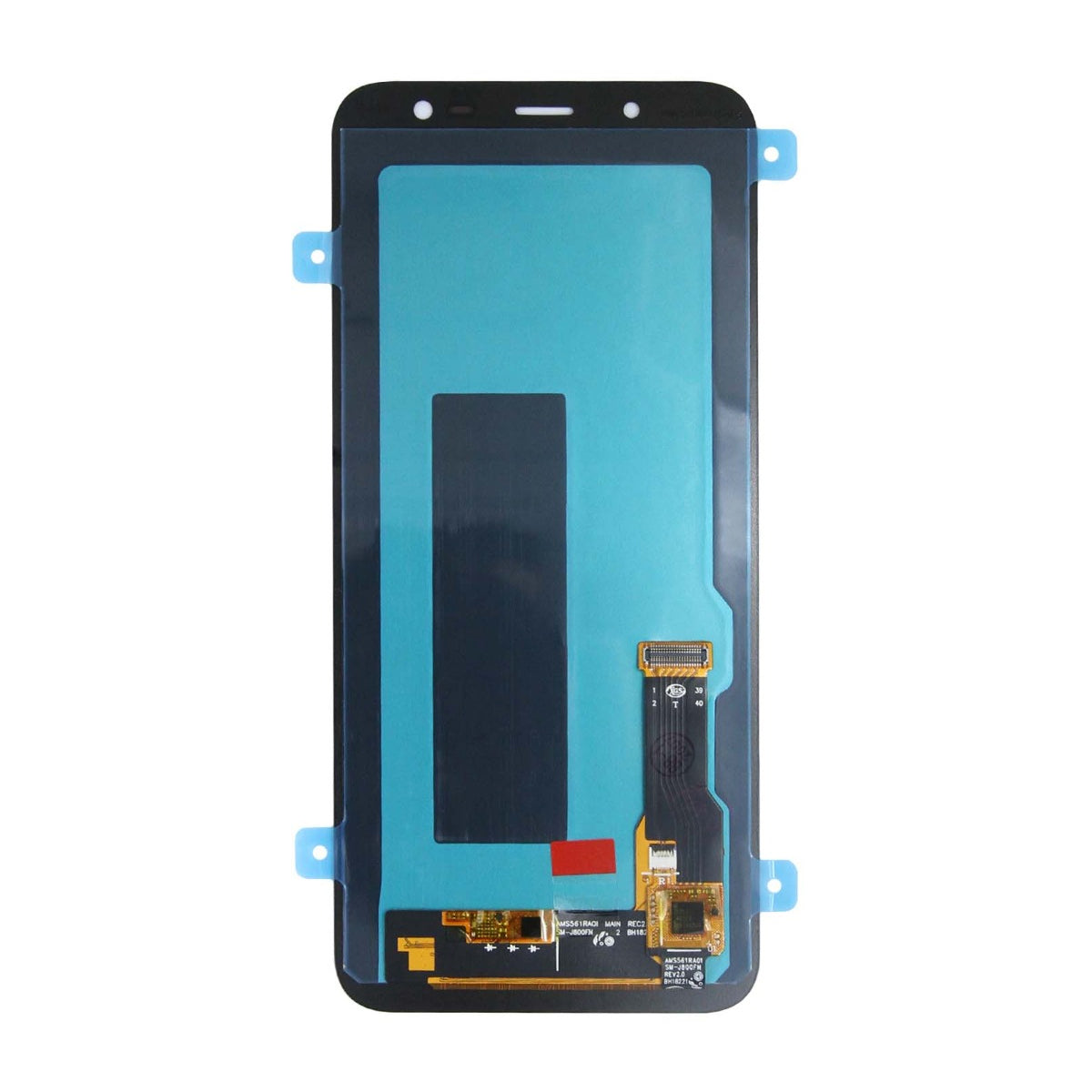Samsung Galaxy J6 2018 Skärm med LCD Display - Svart image 3