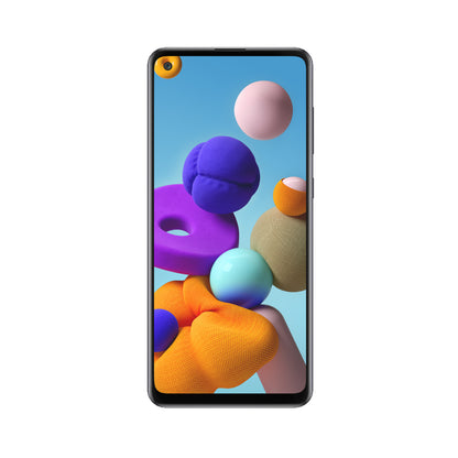Begagnad Samsung Galaxy A21S 32GB Blå - Bra Skick image 3