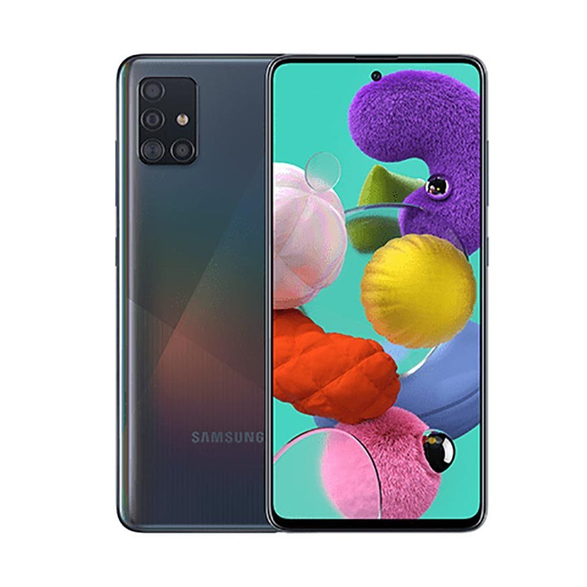 Begagnad Samsung Galaxy A51 128GB Svart - Bra Skick image 1
