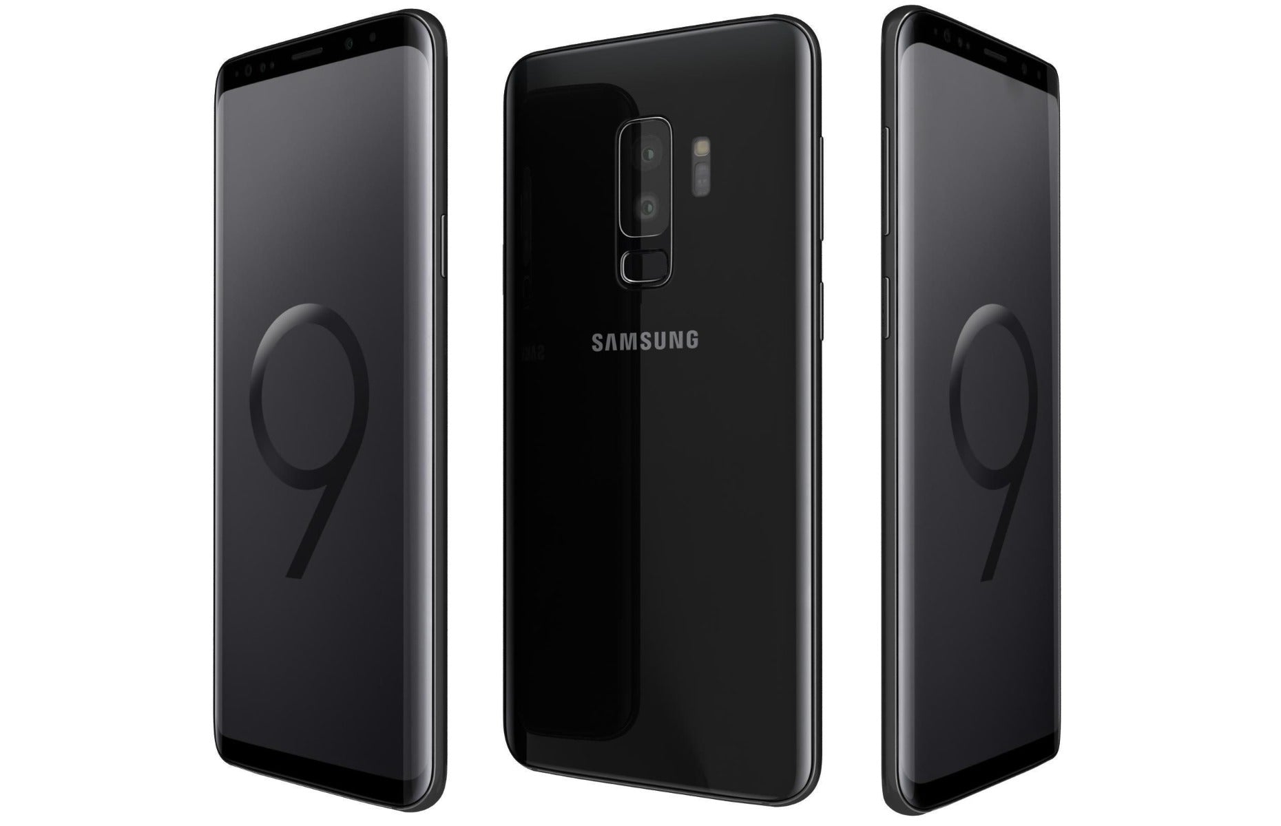 Samsung Galaxy S9 Plus SM-G965F/DS 64GB Normal skick Midnight Black image 3