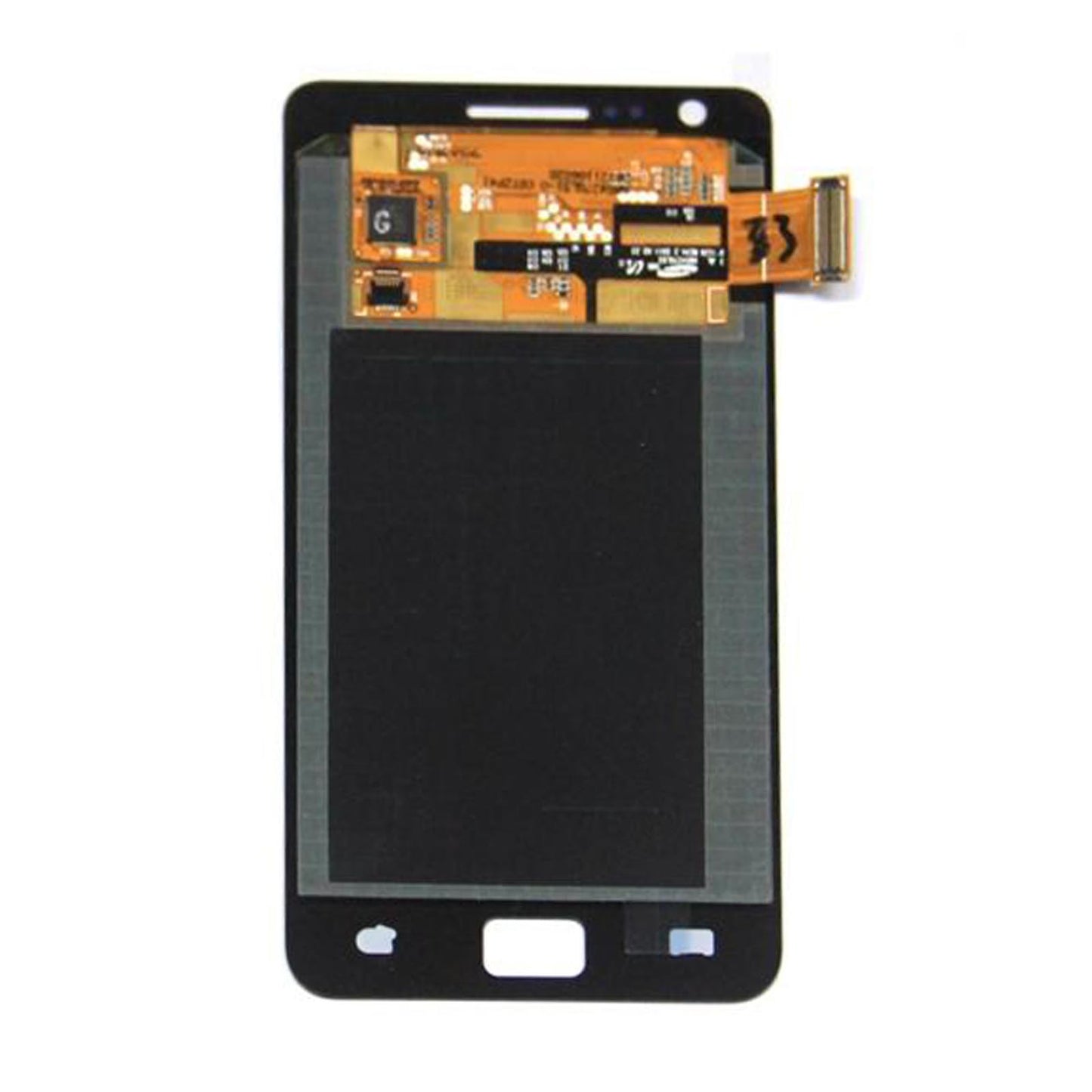 Samsung Galaxy S2 Plus Skärm med LCD Display - Vit image 2