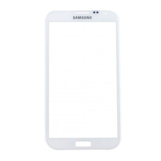 Samsung Galaxy Note 2 Glas - Vit image 1