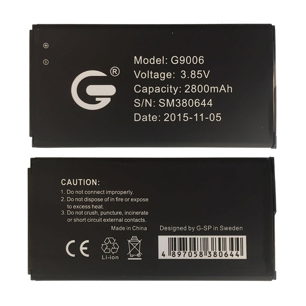 Samsung Galaxy SM-G900 S5 Battery 3.7V 2800mAh image 1
