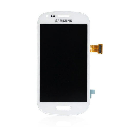Samsung Galaxy S3 Mini Skärm med LCD Display - Vit image 1