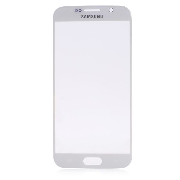 Samsung Galaxy S6 Glas till LCD Skärm - Vit image 2