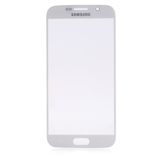 Samsung Galaxy S6 Glas till LCD Skärm - Vit image 2