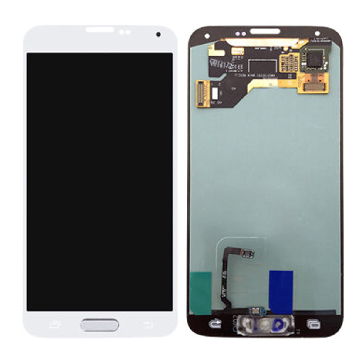 Samsung Galaxy S5 Skärm med LCD Display OEM - Vit image 1