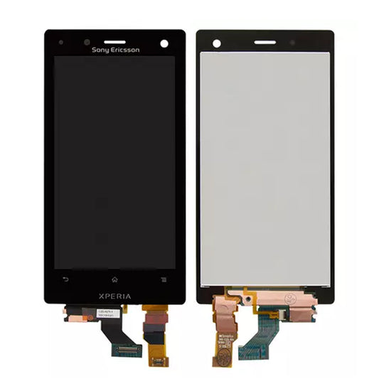 Sony Xperia Acro S LT26W Skärm/Display - Svart image 1
