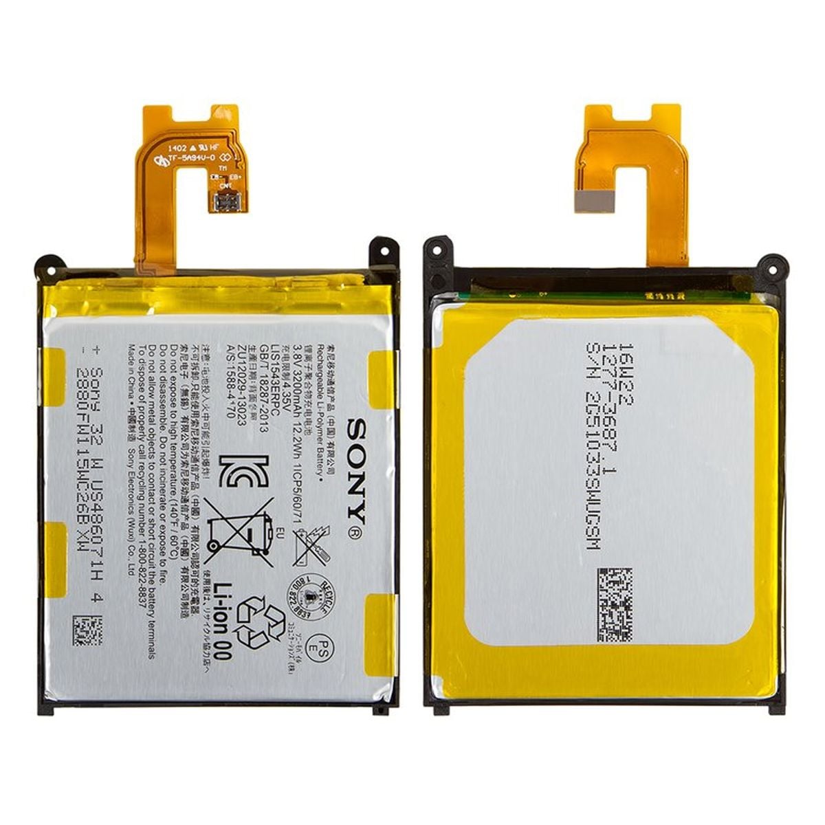 Sony Xperia Z2 Batteri image 1