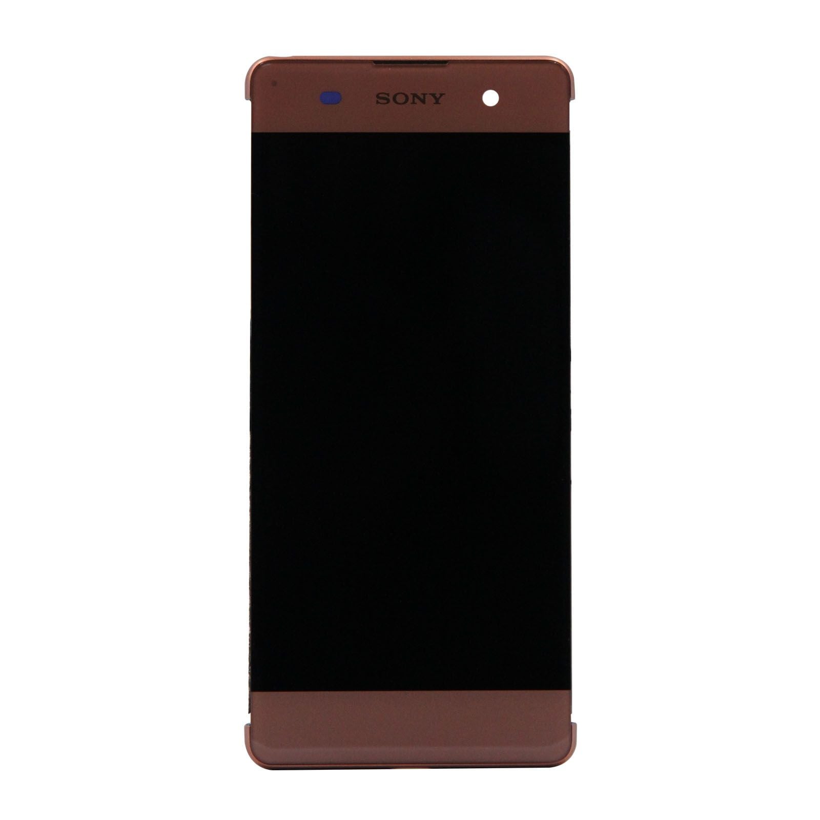 Sony Xperia XA Skärm med LCD Display och Ram Original - Rosa image 1