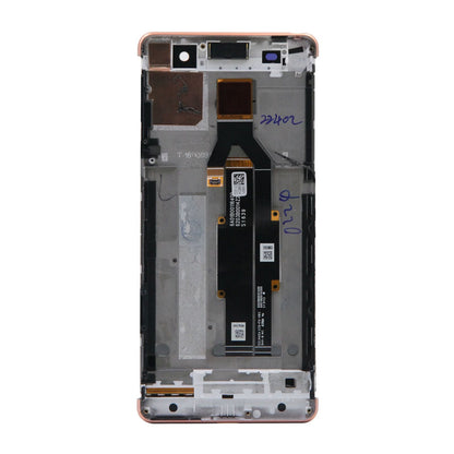 Sony Xperia XA Skärm med LCD Display och Ram Original - Rosa image 2