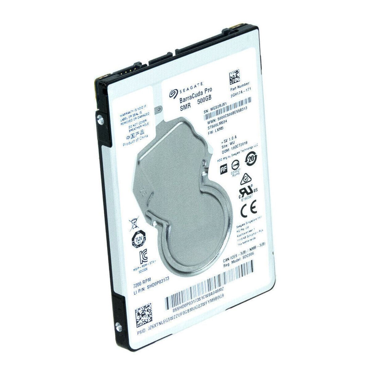 Seagate Barracuda HDD 2.5 500GB image 2