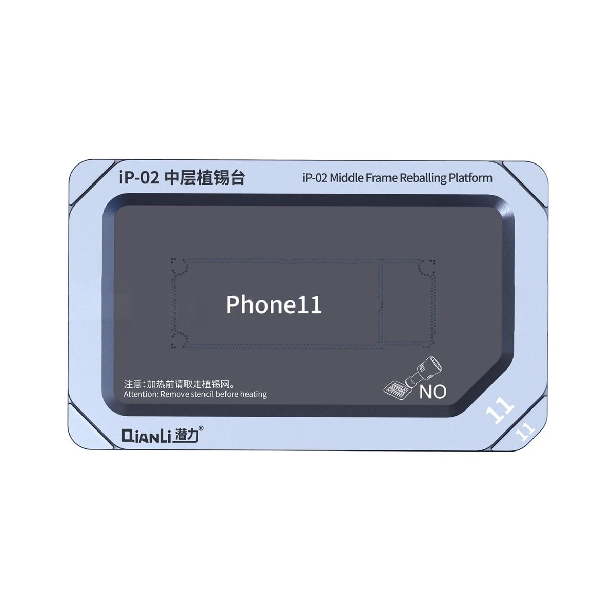 iP-02 Reballing Plattform - iPhone 11/11 Pro Max image 1