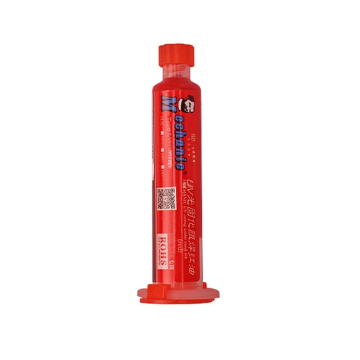 Mechanic UV Curable Solder Mask 10ml High Quality Red image 1