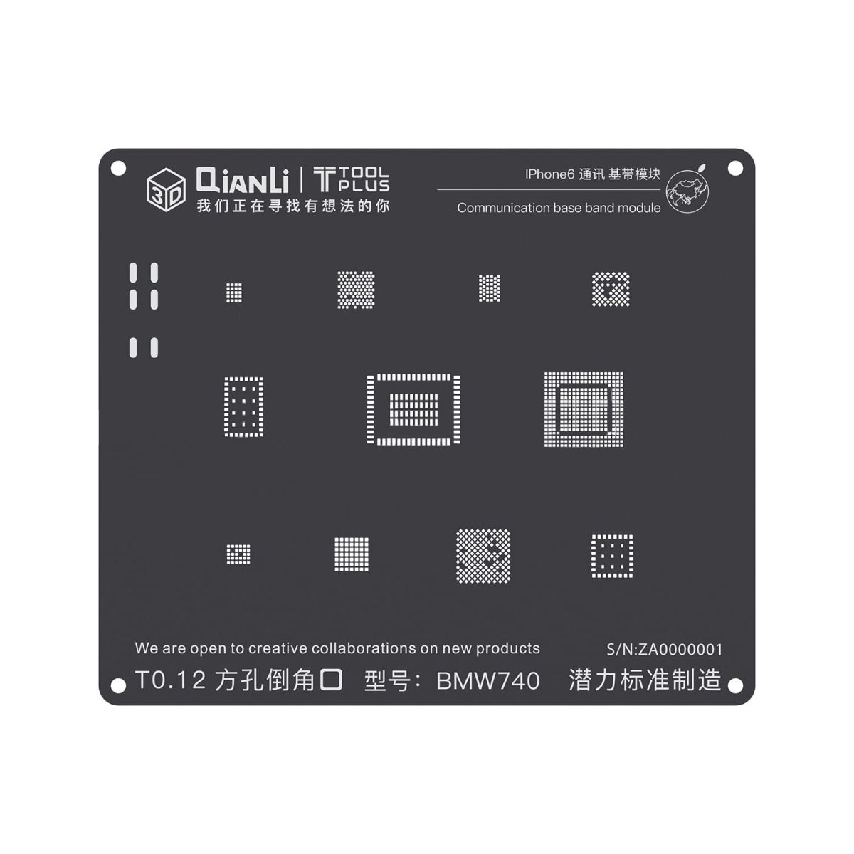 2D iBlack BMW740 Communication Base Band BGA Reballing - Phone 6 image 1