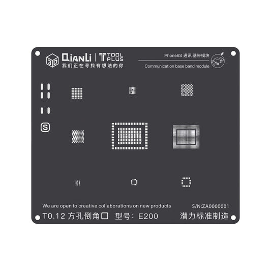 2D iBlack E200 Communication Base Band BGA Reballing - Phone 6S image 1