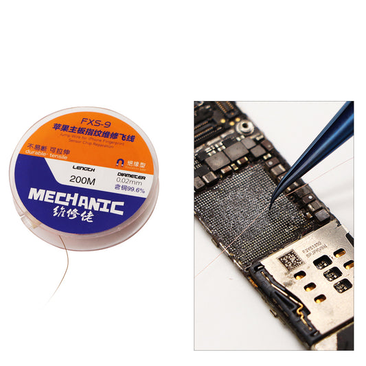 FXS-9 Lödtråd 0.02mm för iPhone Touch-ID image 2