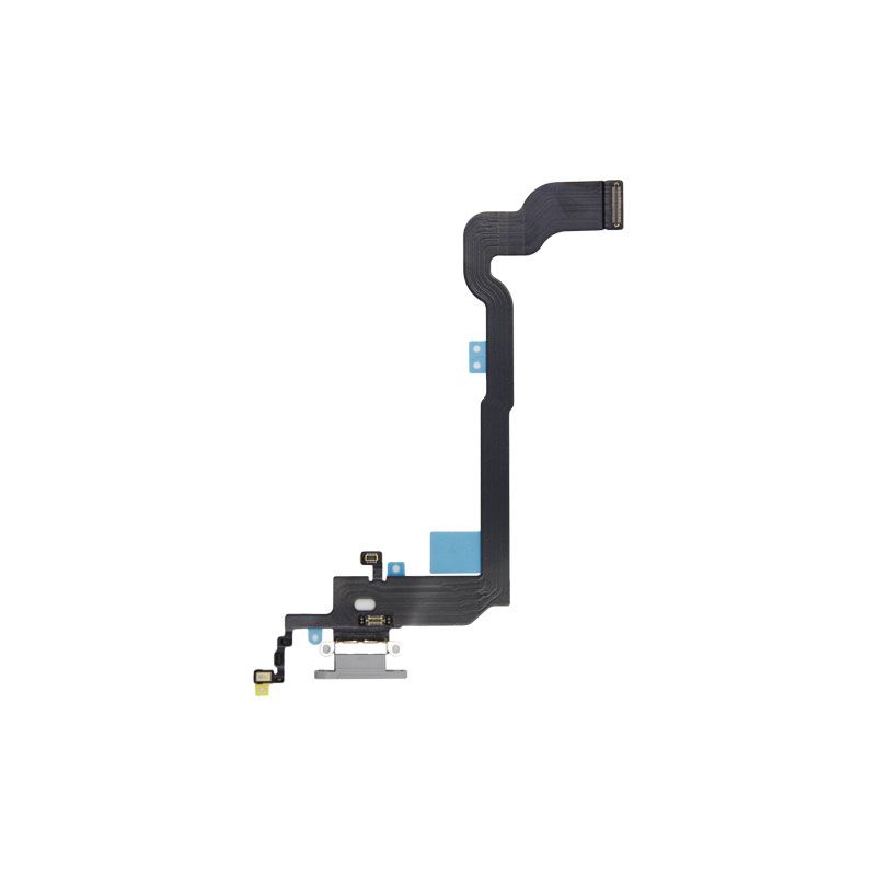 iPhone X Laddkontakt Flexkabel - Grå image 2