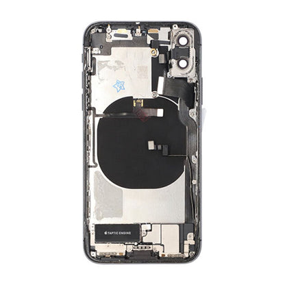 iPhone X Baksida med Komplett Ram - Svart image 3