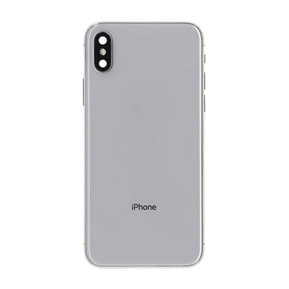iPhone X Baksida med Komplett Ram - Vit image 2