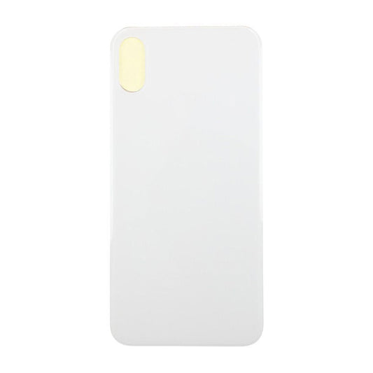 iPhone X Baksida Glas med Självhäftande tejp - Vit image 2