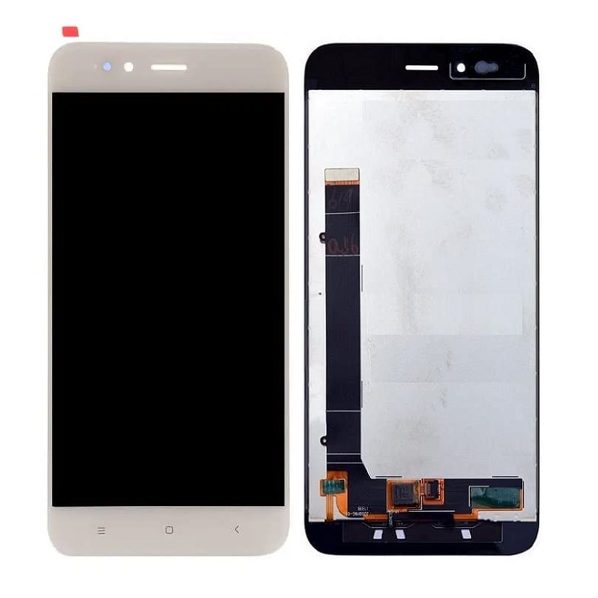 Xiaomi Mi A1 Skärm med LCD Display - Vit image 1