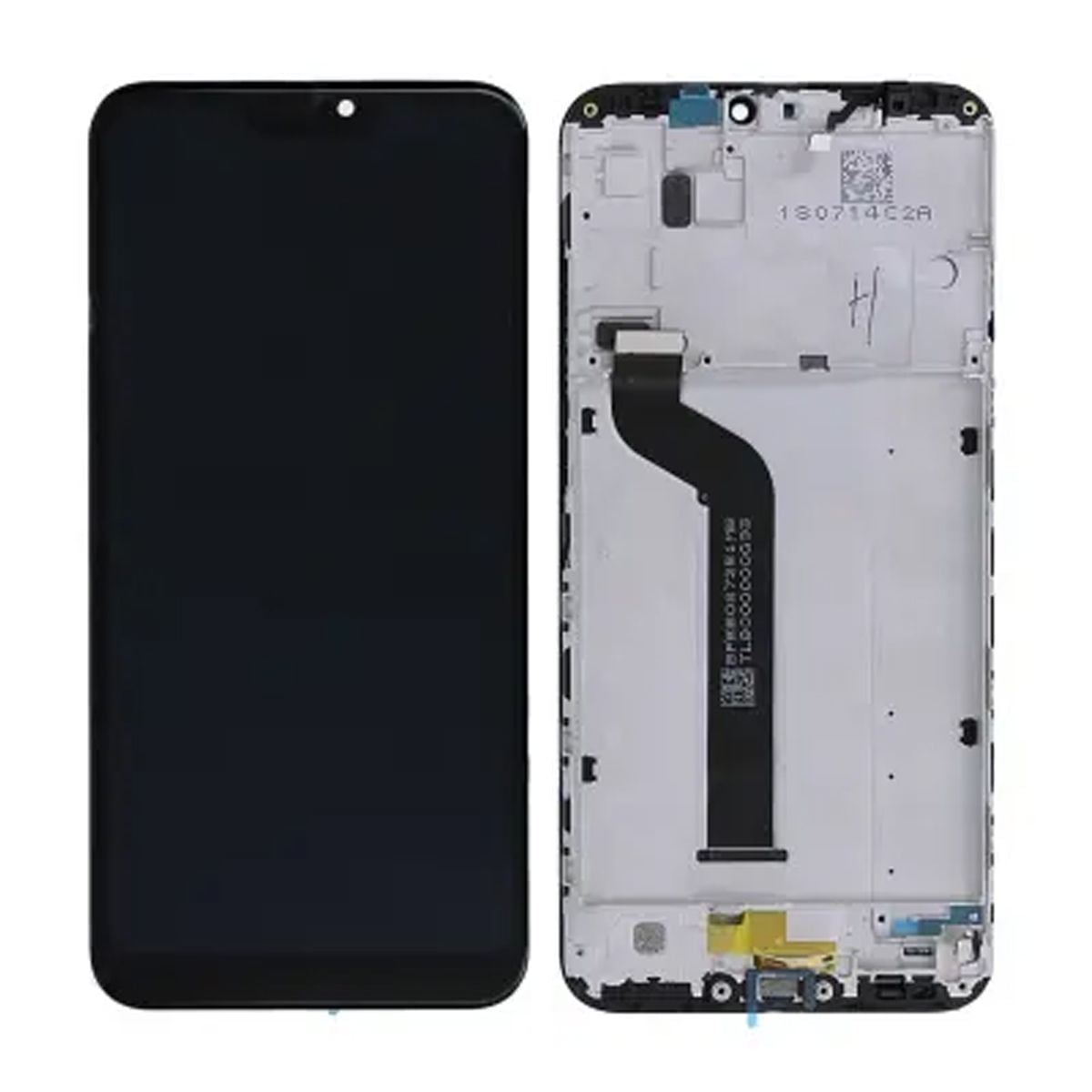 Xiaomi Mi A2 LITE Skärm med LCD Display - Svart image 1