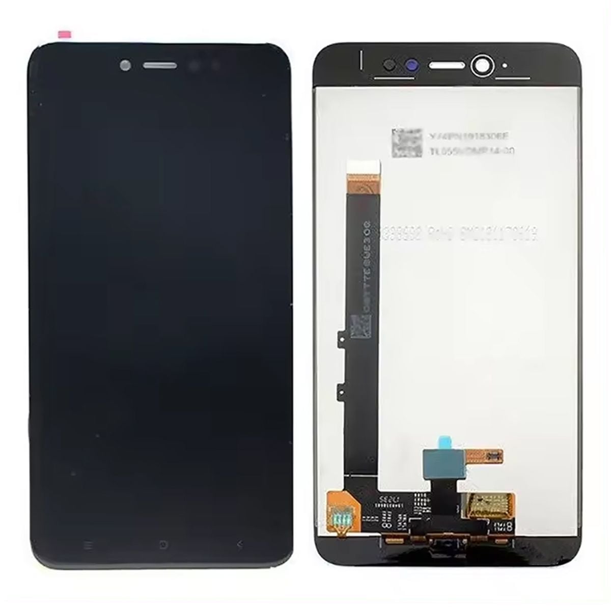 Xiaomi Redmi Note 5A Skärm med LCD Display - Svart image 1