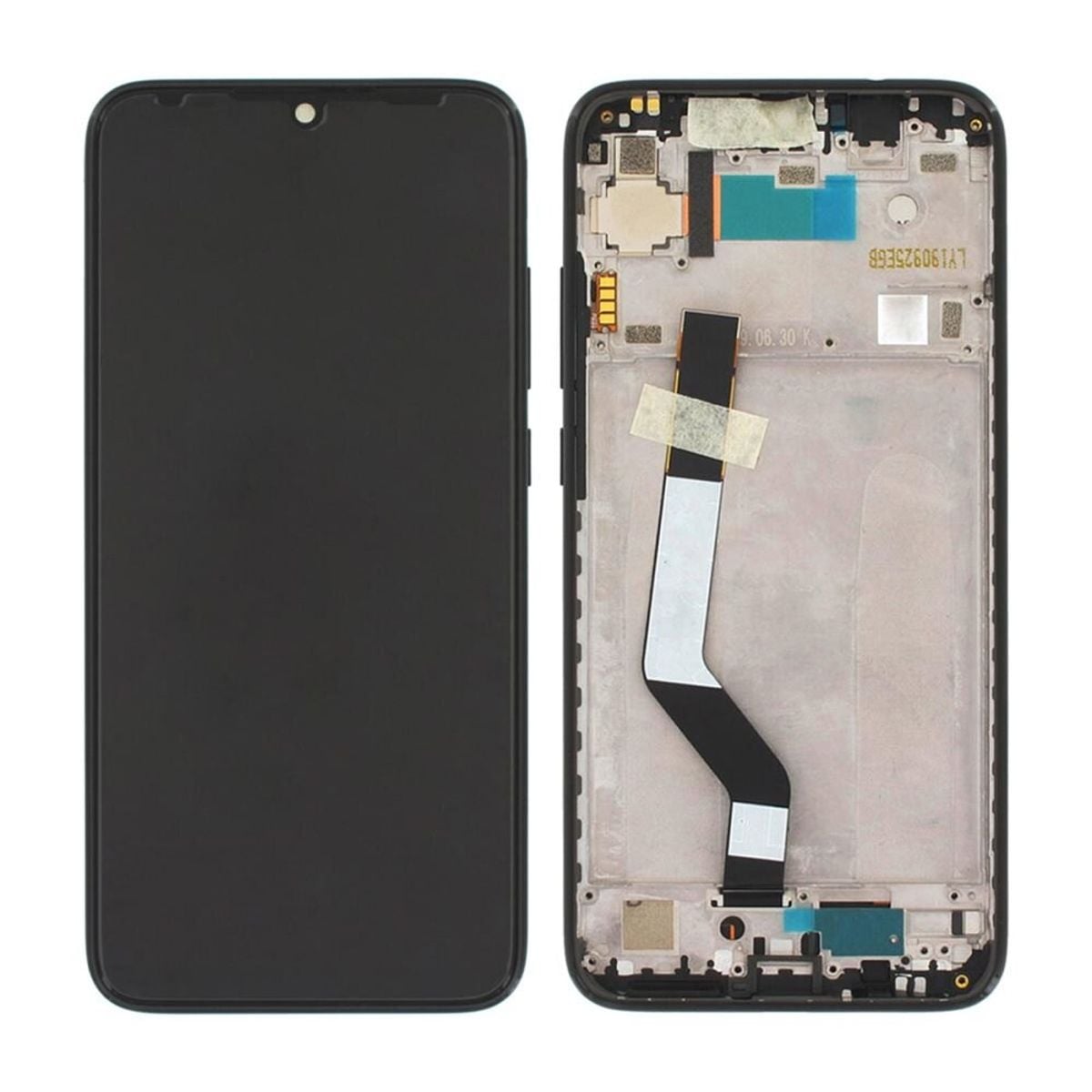 Xiaomi Redmi Note 7 Skärm med LCD Display - Svart image 1