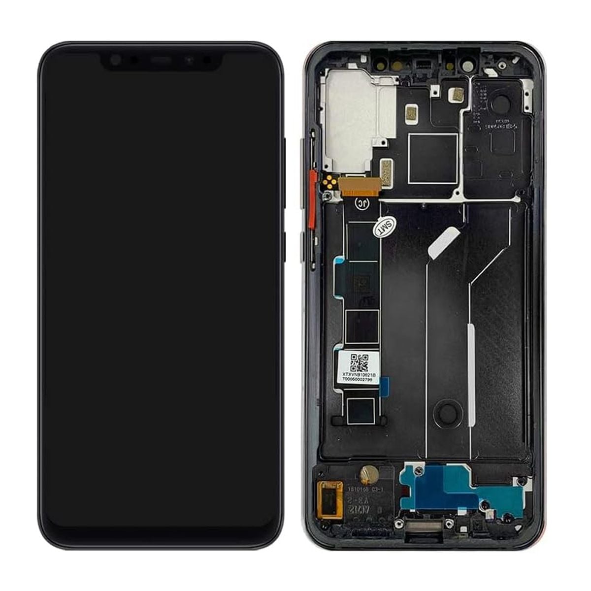 Xiaomi Mi 8 Skärm med LCD Display - Svart image 1