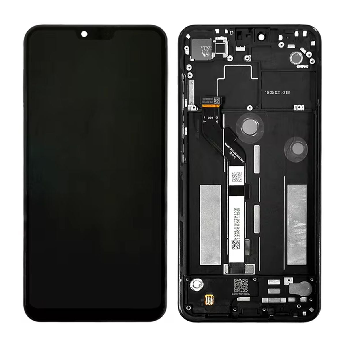 Xiaomi Mi 8 Lite Skärm med LCD Display - Svart image 1