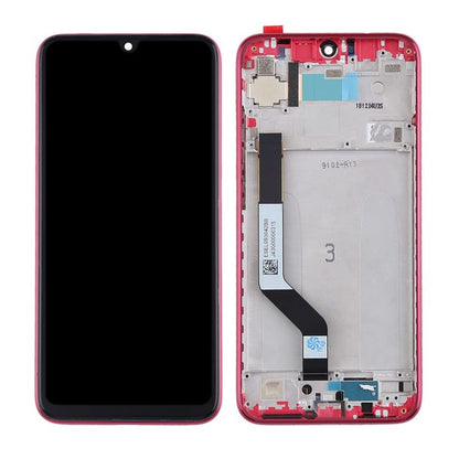 Xiaomi Redmi Note 7 Skärm med LCD Display - Röd image 1