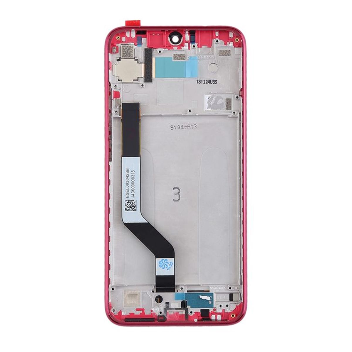 Xiaomi Redmi Note 7 Skärm med LCD Display - Röd image 3
