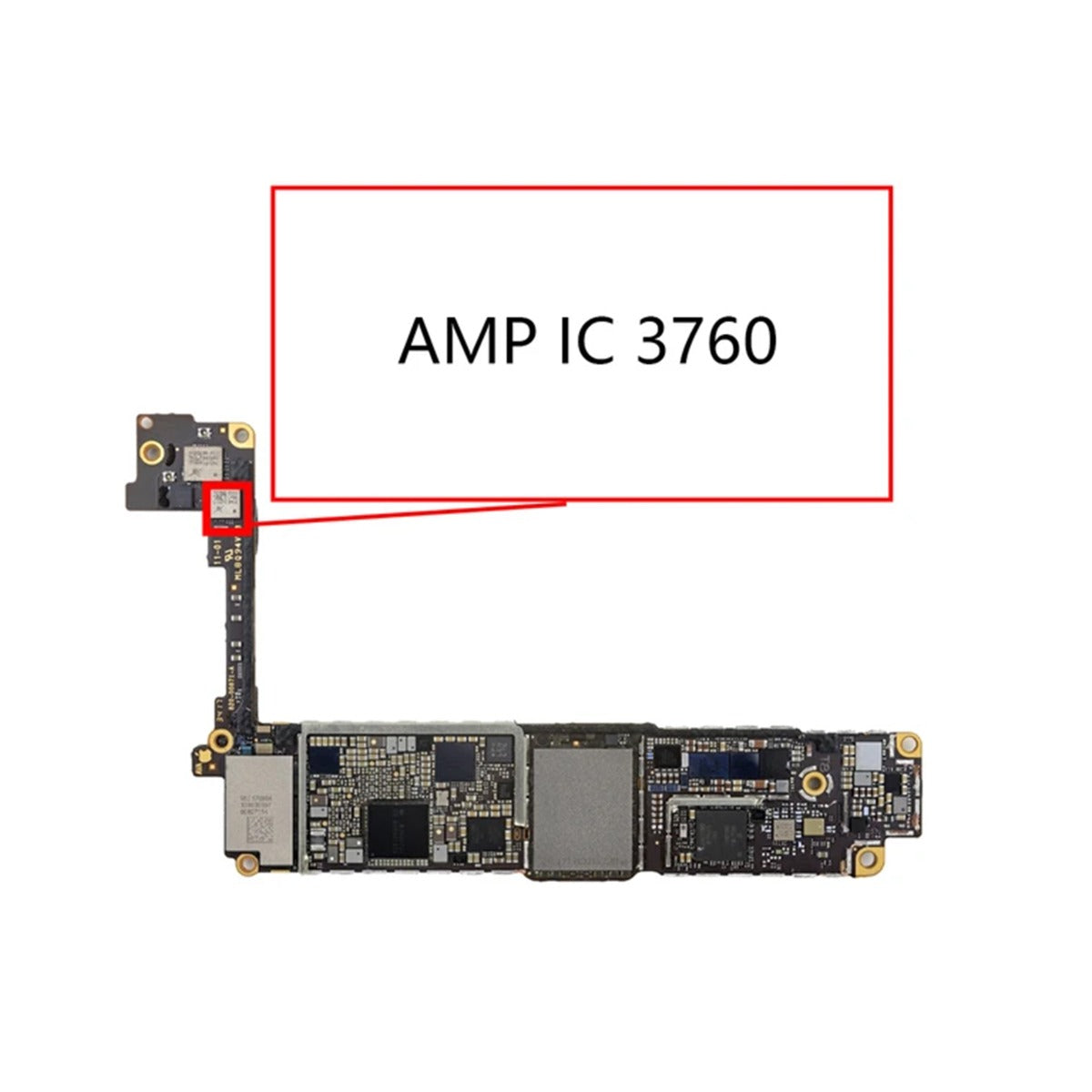 iPhone 8/8P/X Ström Förstärkare IC (3760) image 1