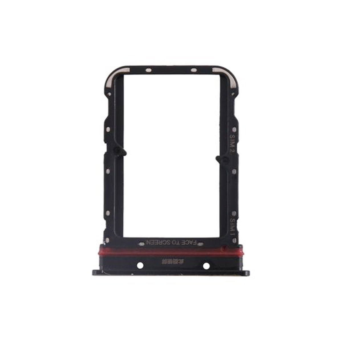 Xiaomi Mi Note 10 Lite Simkortshållare - Svart image 1