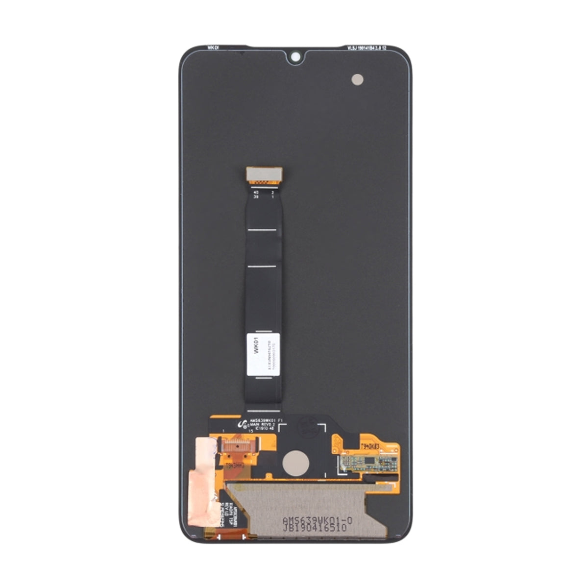 Xiaomi Mi 9 Skärm/Display Svart Original image 3