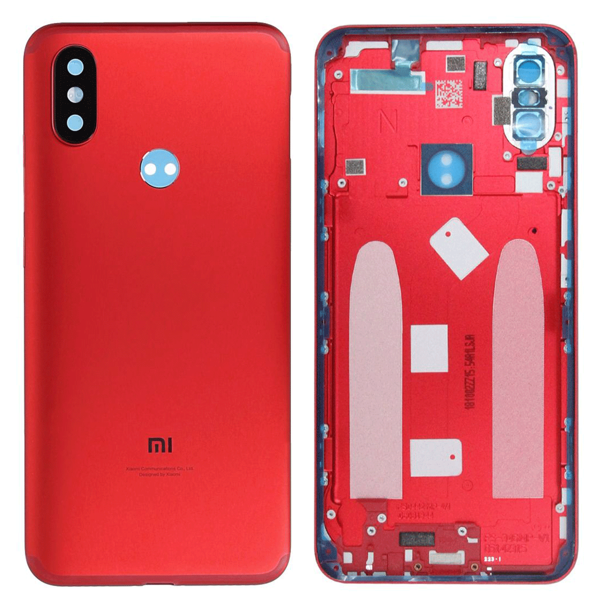 Xiaomi Mi A2 Baksida/Batterilucka - Röd image 4