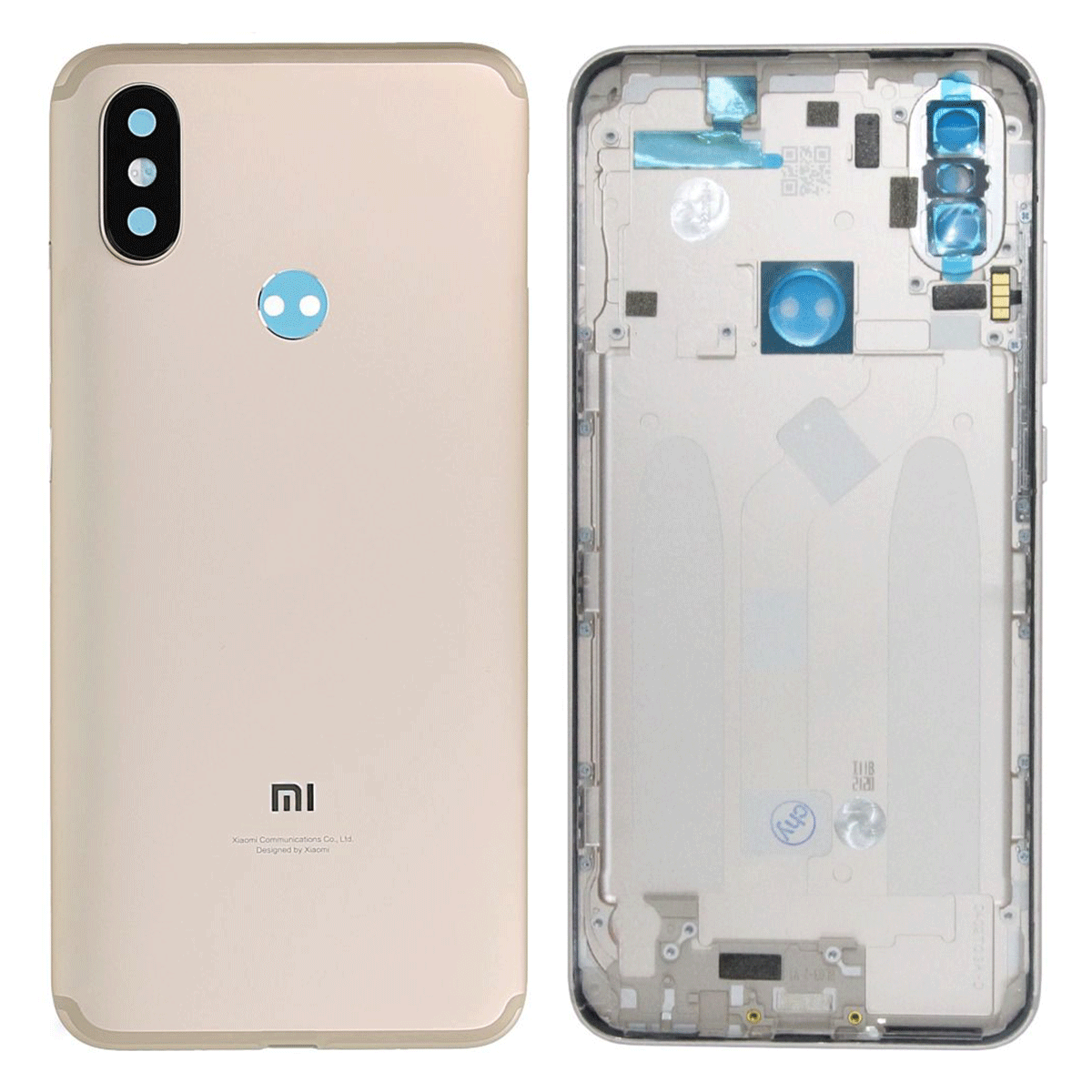 Xiaomi Mi A2 Baksida/Batterilucka - Guld image 4