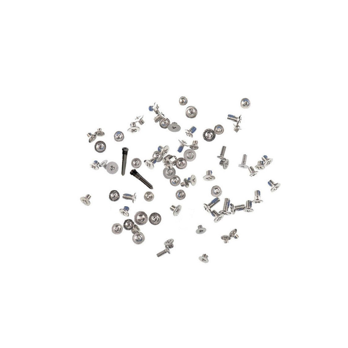 iPhone XR Komplett Skruvset - Svart image 1