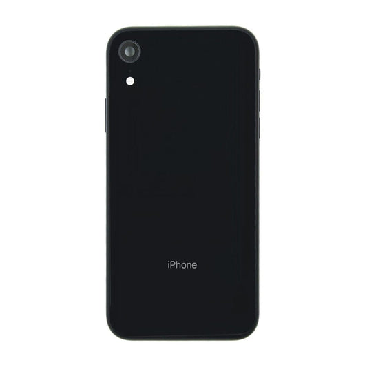 iPhone XR Baksida med Komplett Ram - Svart image 2