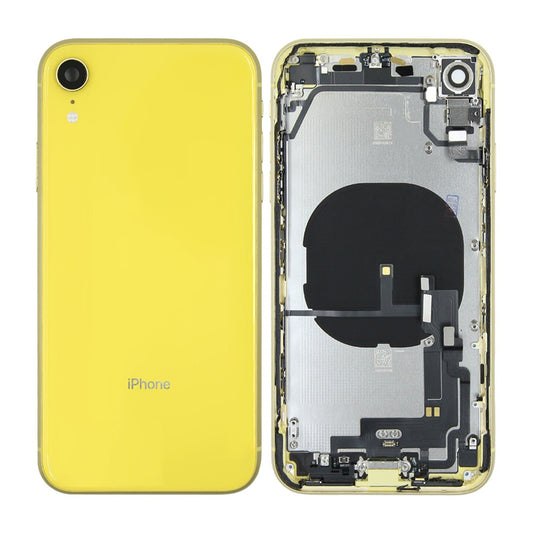 iPhone XR Baksida med Komplett Ram - Gul image 1