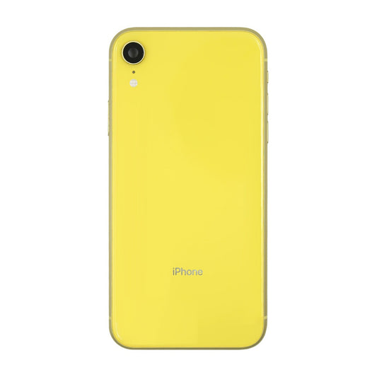 iPhone XR Baksida med Komplett Ram - Gul image 2