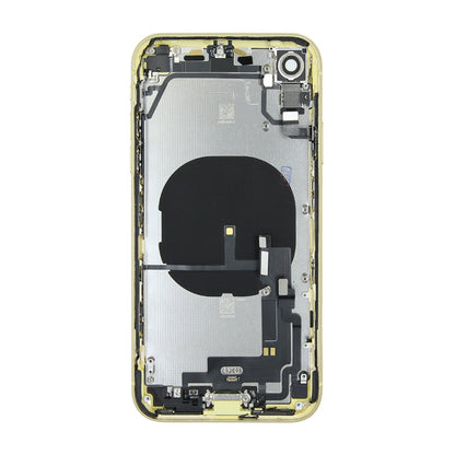 iPhone XR Baksida med Komplett Ram - Gul image 3
